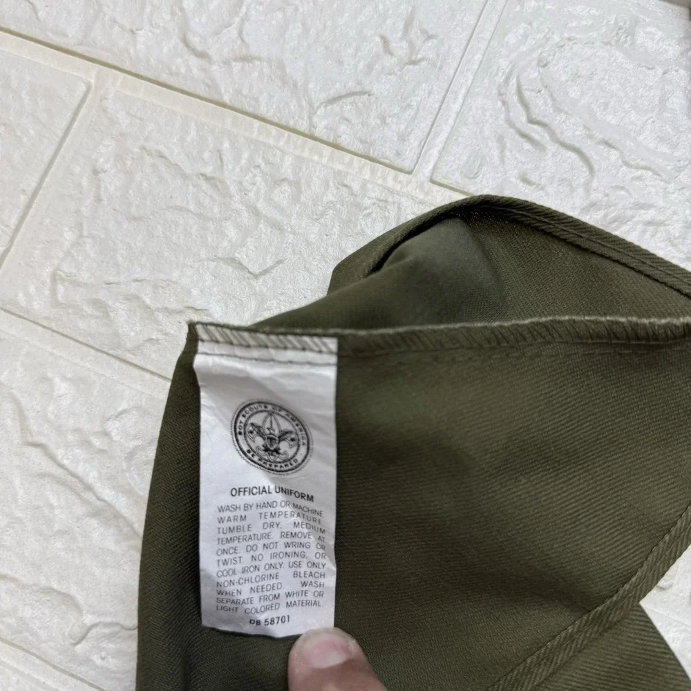 Boy Scouts of America Merit Badge Sash Green Excellent 23 Badges BSA